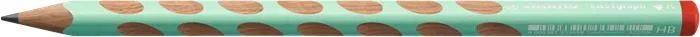 Grafitceruza, HB, háromszögletű, jobbkezes, STABILO, "EASYgraph", pasztell zöld