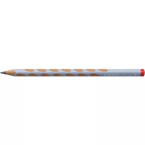   Grafitceruza, HB, háromszögletű, jobbkezes, vastag, STABILO "EASYgraph", pasztellkék