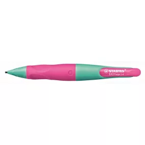   Nyomósirón, 1,4 mm, jobbkezes, STABILO "EasyErgo Start", türkiz/rózsaszín