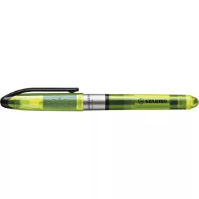   Szövegkiemelő, 1-4 mm, STABILO "Navigator", sárga