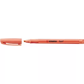 Szövegkiemelő, 1-3,5 mm, STABILO "Flash", piros