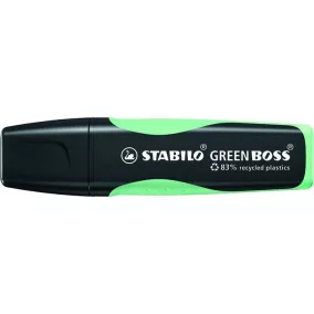   Szövegkiemelő, 2-5 mm, STABILO "Green Boss Pastel", menta