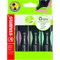   Szövegkiemelő készlet, 2-5 mm, STABILO "Green Boss Pastel", 4 különböző szín
