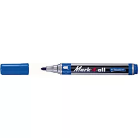   Alkoholos marker, 1,5-2,5 mm, kúpos, STABILO "Mark-4-all", kék