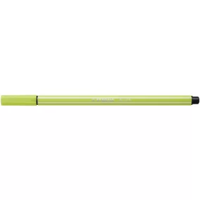 Filctoll, 1 mm, STABILO "Pen 68", limezöld
