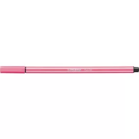  Filctoll, 1 mm, STABILO "Pen 68", halvány rózsaszín