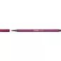 Filctoll, 1 mm, STABILO "Pen 68", bíborvörös