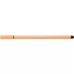 Filctoll, 1 mm, STABILO "Pen 68", világosnarancs