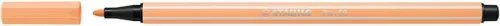 Filctoll, 1 mm, STABILO "Pen 68", világosnarancs