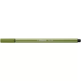 Filctoll, 1 mm, STABILO "Pen 68", mohazöld