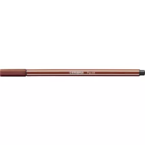 Filctoll, 1 mm, STABILO "Pen 68", téglavörös