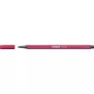 Filctoll, 1 mm, STABILO "Pen 68", sötétpiros