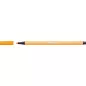Filctoll, 1 mm, STABILO "Pen 68", narancssárga