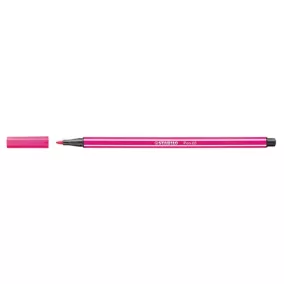 Filctoll, 1 mm, STABILO "Pen 68", rózsaszín