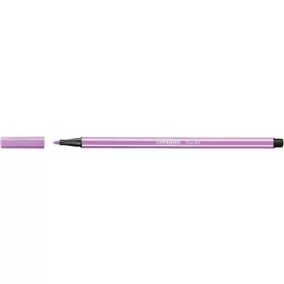 Filctoll, 1 mm, STABILO "Pen 68", pasztell-lila