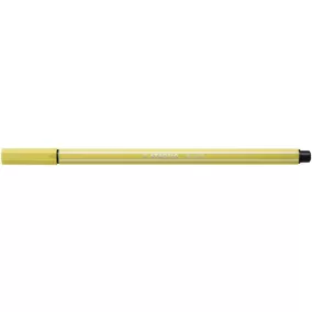 Filctoll, 1 mm, STABILO "Pen 68", mustár