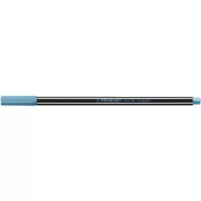   Filctoll, 1,4 mm, STABILO "Pen 68 metallic", metálkék