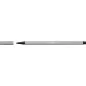 Filctoll, 1 mm, STABILO "Pen 68", közép szürke