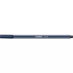 Filctoll, 1 mm, STABILO "Pen 68", éj szürke