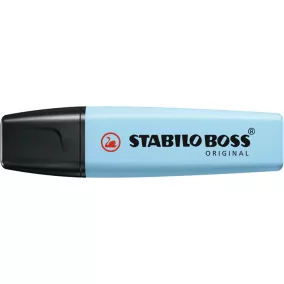   Szövegkiemelő, 2-5 mm, STABILO "BOSS original Pastel", jeges kék