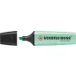   Szövegkiemelő, 2-5 mm, STABILO "BOSS original Pastel", menta