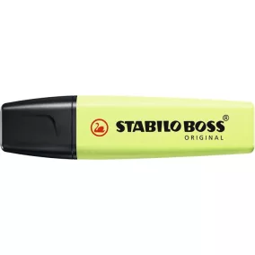   Szövegkiemelő, 2-5 mm, STABILO "BOSS original Pastel", harmatos lime