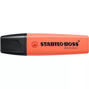   Szövegkiemelő, 2-5 mm, STABILO "BOSS original Pastel", halvány korall