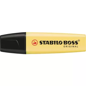   Szövegkiemelő, 2-5 mm, STABILO "BOSS original Pastel", vanília