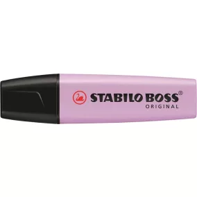   Szövegkiemelő, 2-5 mm, STABILO "BOSS original Pastel", lila
