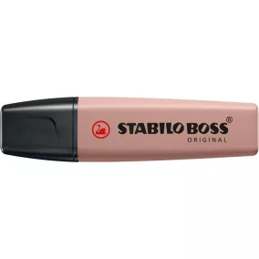   Szövegkiemelő, 2-5 mm, STABILO "BOSS original NatureCOLORS", sötétbarna