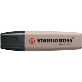   Szövegkiemelő, 2-5 mm, STABILO "BOSS original NatureCOLORS", melegszürke