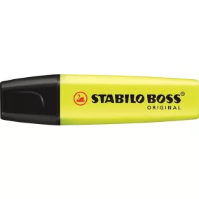   Szövegkiemelő, 2-5 mm, STABILO "BOSS original", sárga