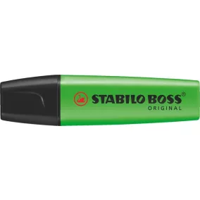   Szövegkiemelő, 2-5 mm, STABILO "BOSS original", zöld