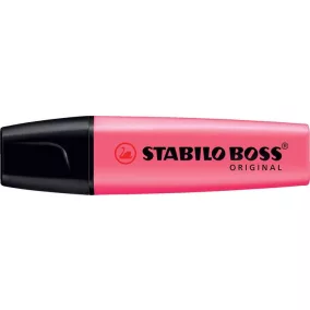   Szövegkiemelő, 2-5 mm, STABILO "BOSS original", rózsaszín