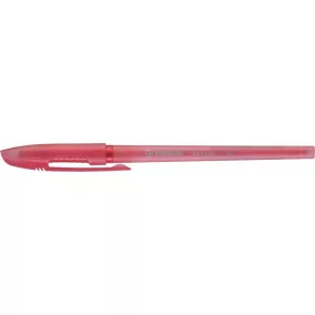   Golyóstoll, 0,35 mm, kupakos, STABILO "Re-Liner", piros