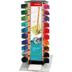   Tűfilc display, 0,4 mm, STABILO "Point 88", vegyes színek