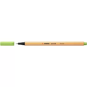Tűfilc, 0,4 mm, STABILO "Point 88", pisztácia
