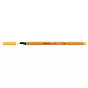 Tűfilc, 0,4 mm, STABILO "Point 88", sárga