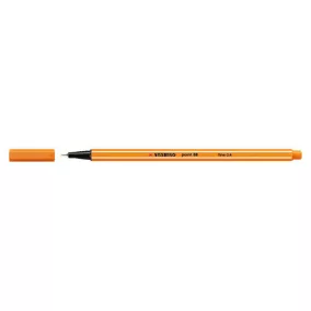 Tűfilc, 0,4 mm, STABILO "Point 88", narancssárga