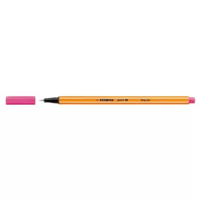 Tűfilc, 0,4 mm, STABILO "Point 88", rózsaszín