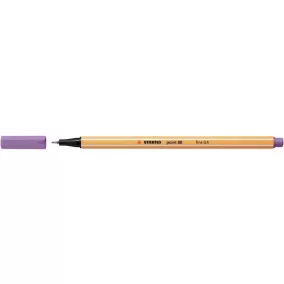 Tűfilc, 0,4 mm, STABILO "Point 88", szürkéslila