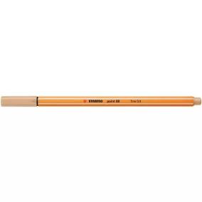Tűfilc, 0,4 mm, STABILO "Point 88", bőrszín