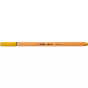 Tűfilc, 0,4 mm, STABILO "Point 88", curry