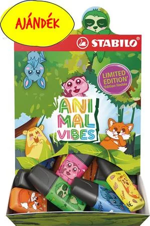 Tűfilc display feltöltési csomag, 0,4 mm, STABILO "Point 88"