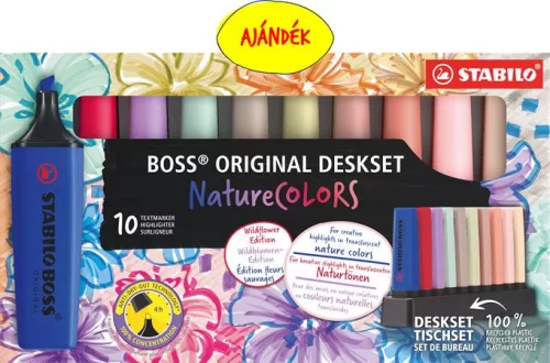 Írószer csomag, STABILO "Wildflowers"