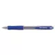 Golyóstoll, 0,3 mm, nyomógombos, UNI "SN-100 Laknock", kék