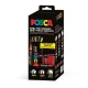 Dekormarker készlet, Posca fém dobozos, UNI "Posca", 13 különböző szín