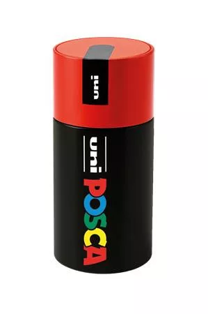 Dekormarker készlet, Posca fém dobozos, UNI "Posca", 13 különböző szín