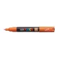   Dekormarker, 0,7-1,0 mm, UNI "Posca PC-1M", narancs