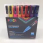   Dekormarker készlet, 0,9-1,3 mm, UNI "Posca PC-3M", 16 különböző szín